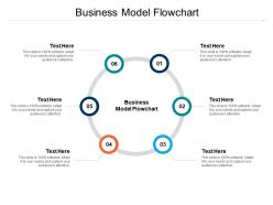 Business model flowchart ppt powerpoint presentation inspiration designs download cpb