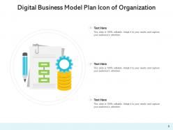 Business model icon project document strategy formulation entrepreneur