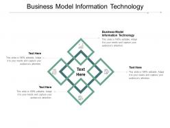 Business model information technology ppt powerpoint presentation layouts cpb