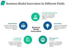 Business model innovation in different fields ppt sample