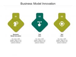 Business Model Innovation Ppt Powerpoint Presentation Summary Slide Cpb