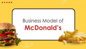 Business Model of Mc Donalds PowerPoint PPT Template Bundles BMC