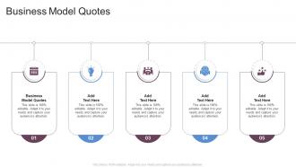 Business Model Quotes In Powerpoint And Google Slides Cpb