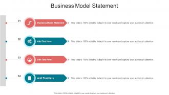 Business Model Statement In Powerpoint And Google Slides Cpb
