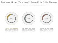 Business model template 2 powerpoint slide themes