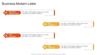 Business Modern Letter In Powerpoint And Google Slides Cpb