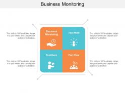 Business monitoring ppt powerpoint presentation icon layout cpb