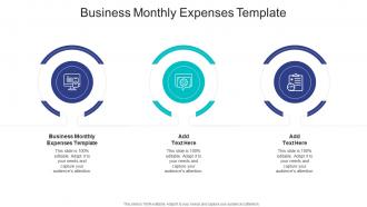 Business Monthly Expenses Template In Powerpoint And Google Slides Cpb
