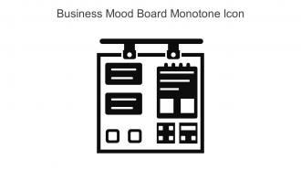 Business Mood Board Monotone Icon In Powerpoint Pptx Png And Editable Eps Format
