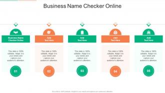 Business Name Checker Online In Powerpoint And Google Slides Cpb