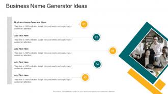 Business Name Generator Ideas In Powerpoint And Google Slides Cpb
