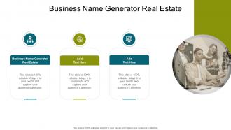 Business Name Generator Real Estate In Powerpoint And Google Slides Cpb