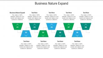 Business nature expand ppt powerpoint presentation portfolio guidelines cpb
