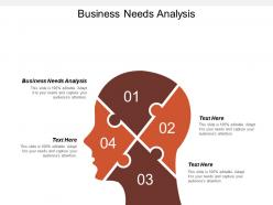Business needs analysis ppt powerpoint presentation file styles cpb