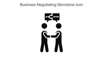Business Negotiating Monotone Icon In Powerpoint Pptx Png And Editable Eps Format