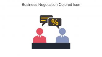 Business Negotiation Colored Icon In Powerpoint Pptx Png And Editable Eps Format
