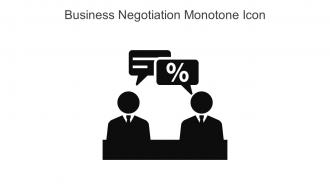Business Negotiation Monotone Icon In Powerpoint Pptx Png And Editable Eps Format