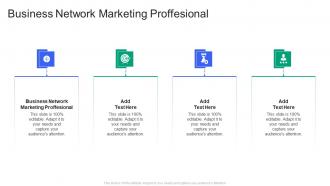 Business Network Marketing Proffesional In Powerpoint And Google Slides Cpb