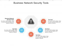 Business network security tools ppt powerpoint presentation icon picture cpb