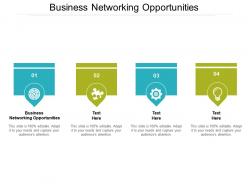 Business networking opportunities ppt powerpoint presentation professional graphics example cpb