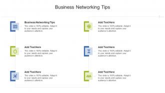 Business Networking Tips In Powerpoint And Google Slides Cpb