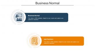 Business Normal Ppt Powerpoint Presentation Infographics Background Cpb