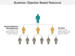 Business objective based resource ppt powerpoint presentation file graphic tips cpb