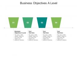 Business objectives a level ppt powerpoint presentation styles slideshow cpb