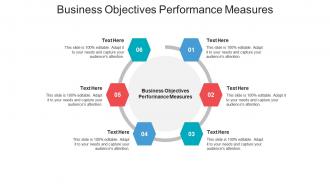 Business objectives performance measures ppt powerpoint presentation layouts deck cpb