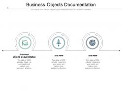 Business objects documentation ppt powerpoint presentation outline picture cpb