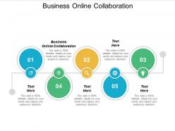 Business online collaboration ppt powerpoint presentation infographic template file formats cpb