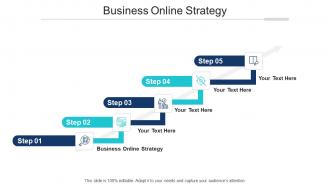Business Online Strategy Ppt Powerpoint Presentation Model Show Cpb