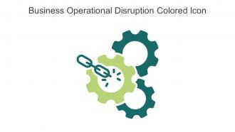 Business Operational Disruption Colored Icon In Powerpoint Pptx Png And Editable Eps Format