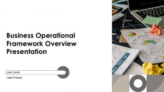 Business Operational Framework PPT Designs AT