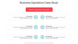Business Operations Case Study In Powerpoint And Google Slides Cpb