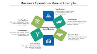 Business operations manual example ppt powerpoint presentation pictures styles cpb