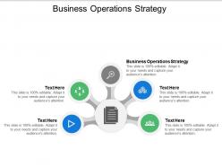 Business operations strategy ppt powerpoint presentation ideas layout ideas cpb