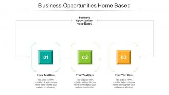 Business Opportunities Home Based Ppt Powerpoint Presentation Visual Cpb