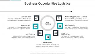 Business Opportunities Logistics In Powerpoint And Google Slides Cpb