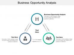 Business opportunity analysis ppt powerpoint presentation model backgrounds cpb