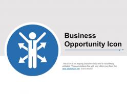 Business opportunity icon example of ppt