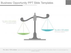 Business opportunity ppt slide templates
