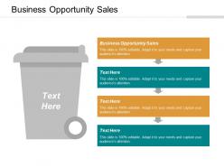 Business opportunity sales ppt powerpoint presentation outline background cpb