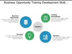 business_opportunity_training_development_multi_channel_communications_marketing_business_cpb_Slide01