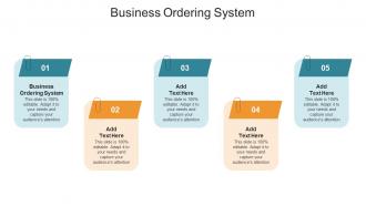 Business Ordering System In Powerpoint And Google Slides Cpb