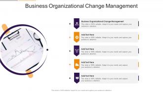 Business Organizational Change Management In Powerpoint And Google Slides Cpb