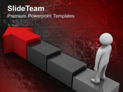 Business organizational chart template arrow steps editable ppt theme powerpoint