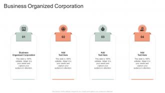 Business Organized Corporation In Powerpoint And Google Slides Cpb