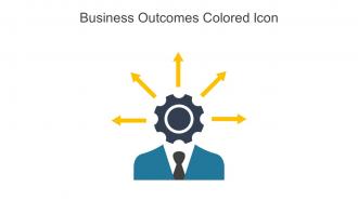 Business Outcomes Colored Icon In Powerpoint Pptx Png And Editable Eps Format
