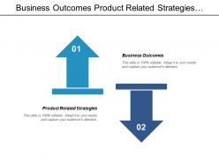 business_outcomes_product_related_strategies_business_strategy_consulting_cpb_Slide01